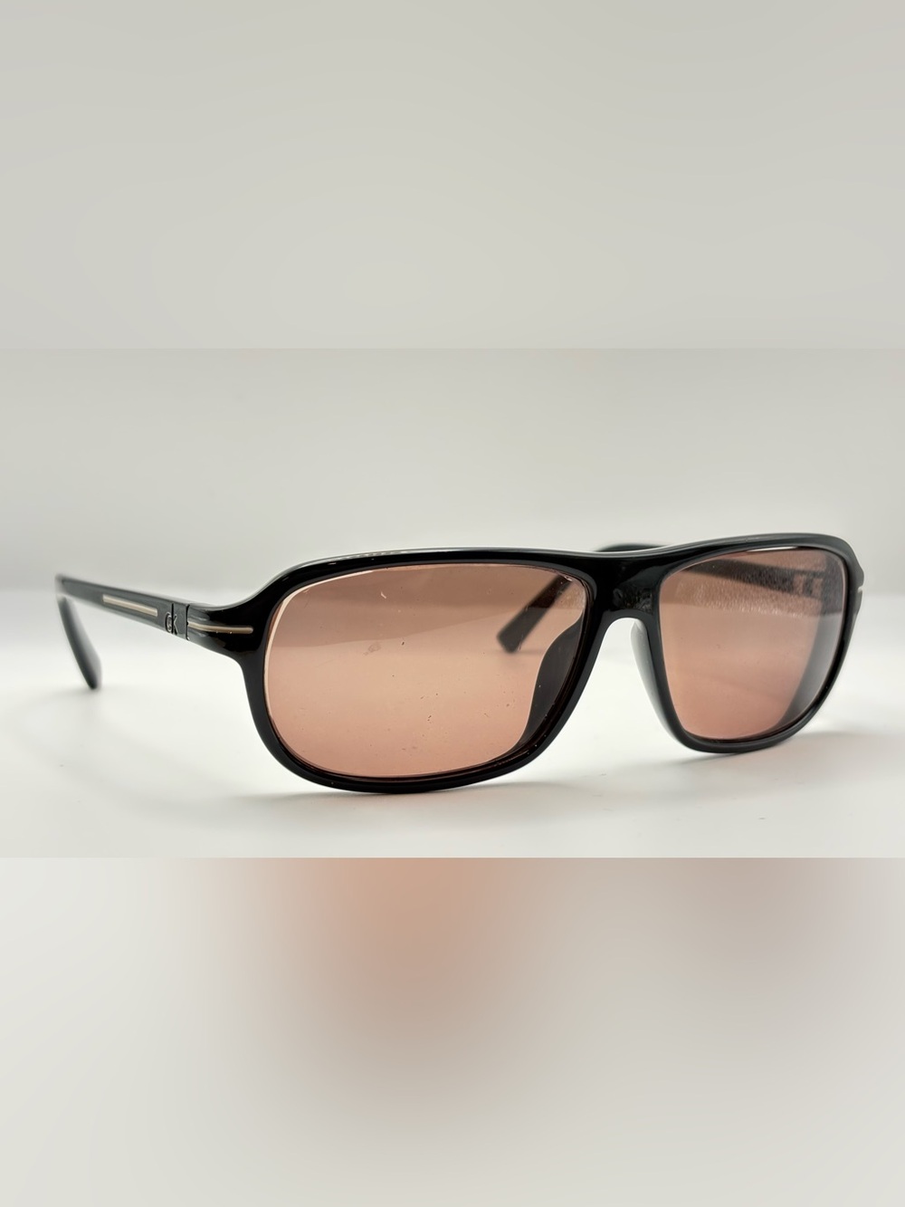 Calvin Klein 3097S Black Oval Sunglasses Frames Only